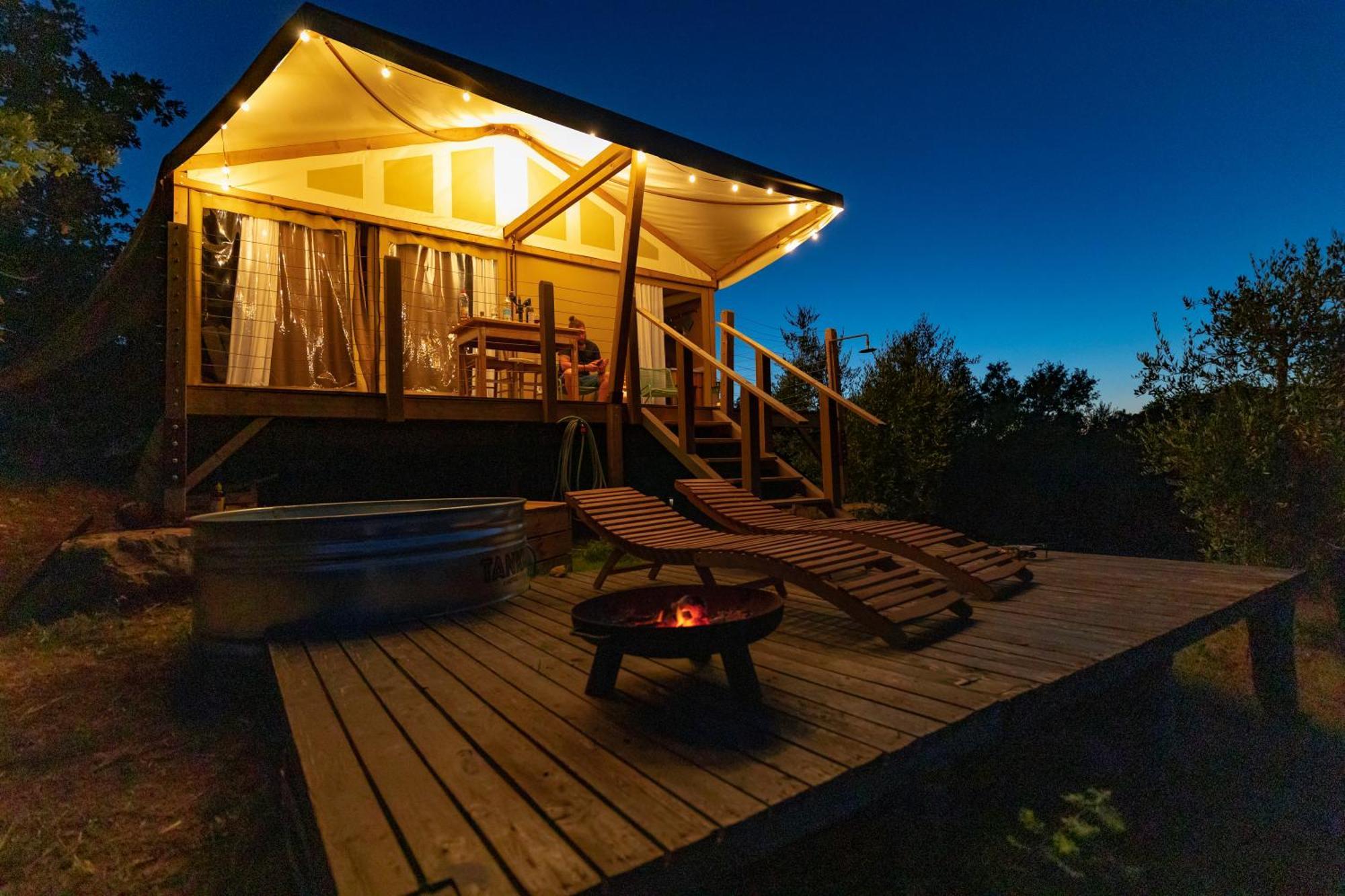 Hotel Glamping Stregaia Massa Marittima Exterior foto